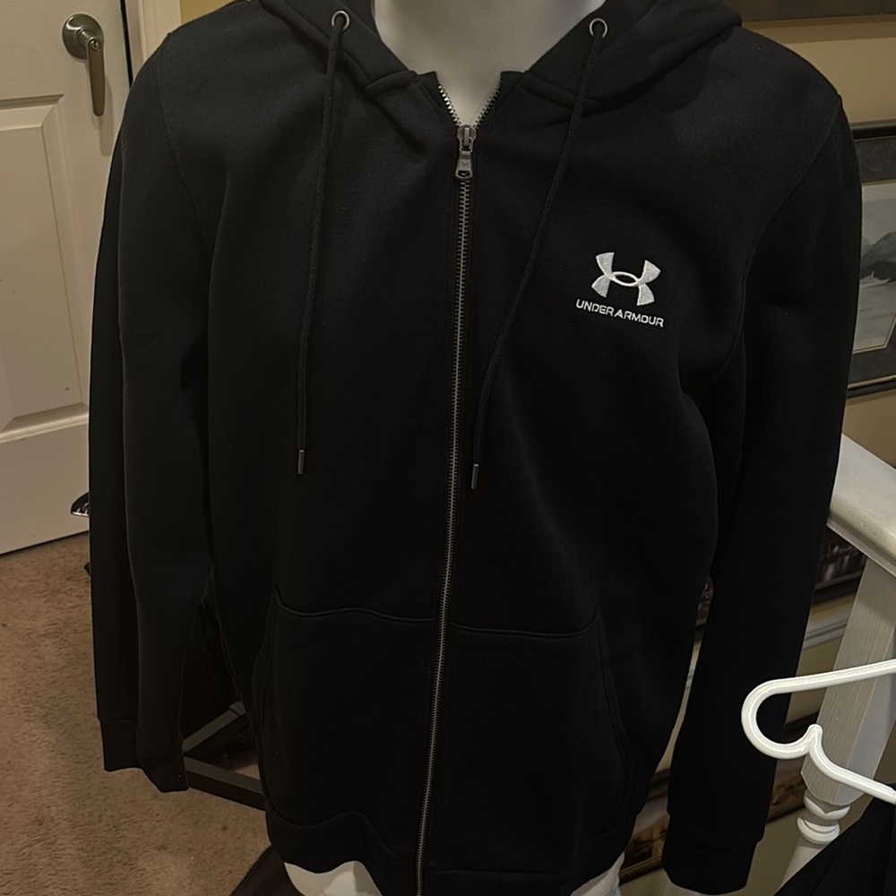 Under Armour Black Full-Zip Hoodie